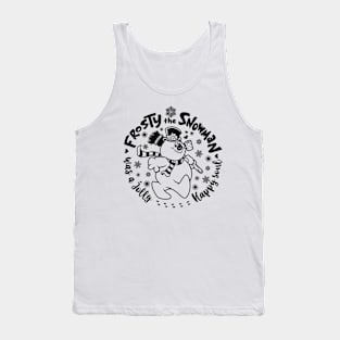 Christmas Snowman Tank Top